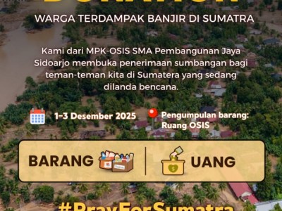 Open Donation: Pray for Sumatra