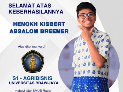 Dua Siswa SMA Pembangunan Jaya Sidoarjo Lolos Universitas Brawijaya Melalui Jalur SMUB